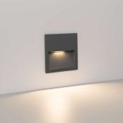 светильник  4W Белый теплый 029963 LTD-TRAIL-S115x115 220V квадратный  встраиваемый серый