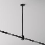 Крепление потолочное Среднее / Medium 360мм с прямым коннектором питания Flarity TRA158C-IPCL1-B чёрный