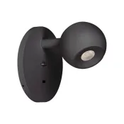 светильник  6W Белый теплый 058480 SP-OTTORI-WALL-CHARGE (WH, 30 deg, 230V, USB-C) круглый накладной черный