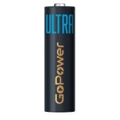 Батарейка  1,5V LR-06 AA ULTRA GoPower блок 4шт.