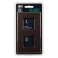 Рамка металлическая 2 поста IEK SKANDY SK-M22-M-K30 SK-F32Br шоколад