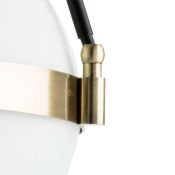 Люстра на штанге Lightstar без лампы 816037 MODENA 3х40W E27 латунь/черный