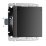 Штепсельная розетка встраиваемая WERKEL 16A 250V WL08-SKGSC-01-IP44 / W1171208  с/з, шторками и защитной крышкой  черный