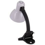 светильник настольный без лампы TLI-202  E27 00756 на прищепке белый