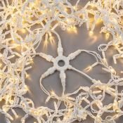 Соединитель для гирлянд круговой UL-00013231 UTC-F90 Y6 WHITE белый 1 вход-5 выходов IP67