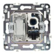 Розетка встраиваемая комбинированная IEK SKANDY SK-AK20-2-K01 SK-A15W TV+RJ45 кат.6 арктический белый