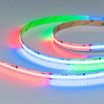 Светодиодная лента 24V 11W/m 043886 SPI-COB-X630-12mm 24V RGB-PX63 (CSP, 5m) IP20
