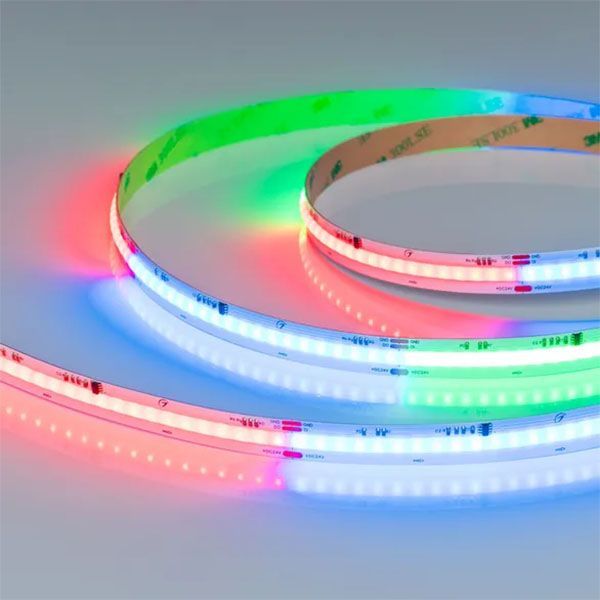 Светодиодная лента 24V 11W/m 043886 SPI-COB-X630-12mm 24V RGB-PX63 (CSP, 5m) IP20