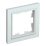 Рамка пластик 1 пост IEK BRITE BR-M12-K36 РУ-1-БрЖ жемчуг