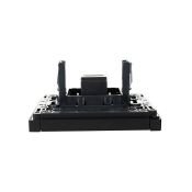 Розетка встраиваемая HDMI IEK FORTE&PIANO FP140 черный FP-H10-K02