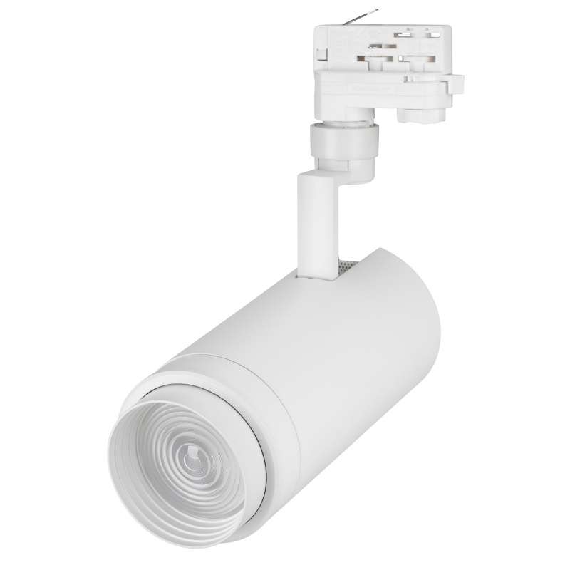 Трековый светильник  30W Белый дневной LGD-ZEUS-TRUECOLOR-4TR-R100 20-60deg  на шинопровод белый 031427