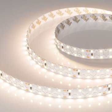 Светодиодная лента Белый теплый 2835 24V 19.2W/m 160Led/метр 036014 RZ-A160-15mm  3000K 15mm