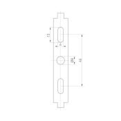 Накладной светильник  13W Белый дневной 034777 SP-QUADRO-S120x120 230V IP40 квадратный черный