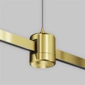 Подвес тросовый Hang с прямым коннектором питания Flarity TRA157SW-IPC1-BS латунь
