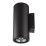 светильник  44W Белый теплый UL-00010851 ULU-S22D-2x22W-2700K IP65 BLACK цилиндр накладной черный