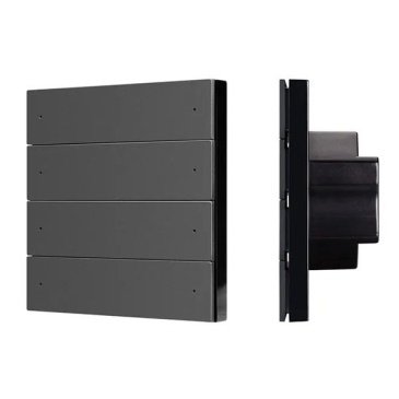 Панель Knob SMART DALI-301-22-8K-D2-IN Black (BUS, Frameless) 060974