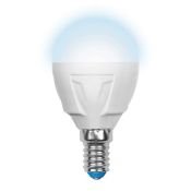 светодиодная лампа шар  G45 Белый дневной  6W UL-00000692 LED-G45-6W/NW/E14/FR/DIM PLP01WH Диммируемая Palazzo