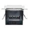 Штепсельная розетка встраиваемая IEK BRITE 16А BR-R14-16-U21-D21-K91 РЮш10-1-БрАБ с з/к и шторками с USB A+A 2,1А арктический белый