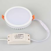Встраиваемый светильник  15W Белый 020710  LTD-115SOL-15W 6000K 220V IP44 круглый белый Уценка!!! (с витрины)