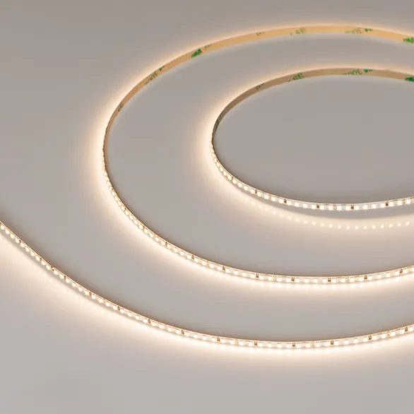 Светодиодная лента Белый теплый 2216 24V  8W/m 240Led/метр 047871 MICROLED-M240-4mm 3000K