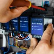 Блок управления четырехканальный Relay-4M 4000W на DIN рейку