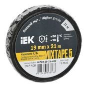 Изолента 19мм*21м Х/Б MIXTAPE 5 UIZ20-19-21-K02 IEK