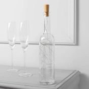гирлянда НИТЬ на батарейках РОСА с пробкой Белый, 7х3х3 см (AG13x3) 2.0м.