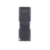 Флеш-накопитель GoPower SLIDER  4GB USB2.0 пластик черный матовый