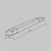 блок питания диммируемый (AC-DC) 24V   75W 734009 TRIAC IP20 пластик