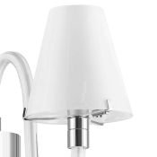 Накладной светильник -бра Lightstar без лампы 760616 BIANCO 1х40W G9 220V IP20 хром/белый