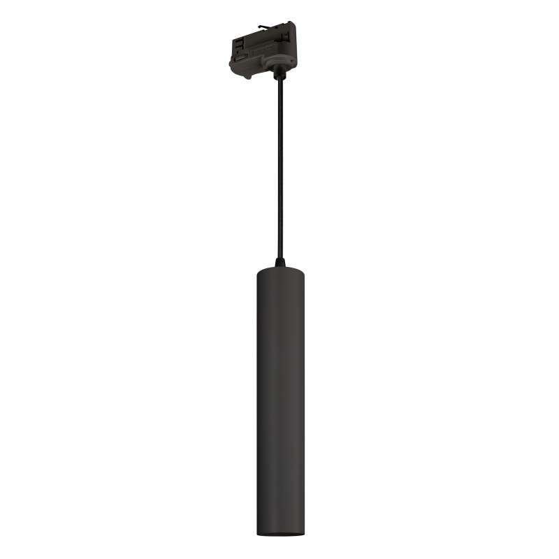 Трековый светильник   9W Белый теплый  LGD-PIPE-TRACK-HANG-4TR-R50 BK 40deg  на шинопровод черный 037427