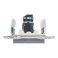 Розетка встраиваемая компьютерная IEK SKANDY SK-K10-1-K03 SK-K01Gr RJ45 кат.5E серый