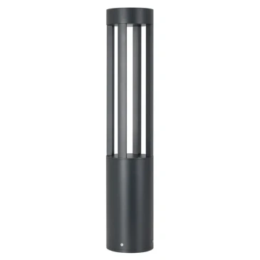 светильник 20W MIX 047686 LGD-CASTELLO-BOLL-H1200 Warm3500-MIX 80 deg 220V IP65 прямоугольный стационарный серый