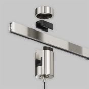 Трековый подвесной светильник 5W Белый дневной TR156-1-5W4K-PT Фокус / Focus Led Flarity IP20 платина