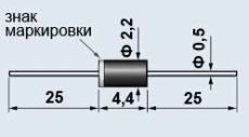 Диод    0.35A  250V КД424А