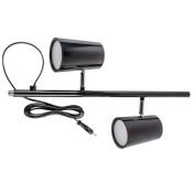 Торшер 12W Белый дневной UL-00010174 ULM-T600 2х6W-4500K-DIM BLACK 230V IP20 диммируемый черный