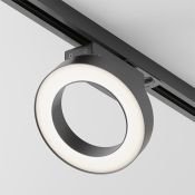 Трековый светильник 12W Белый дневной Рим/Rim Unity 110deg TR044-1-12W4K-B IP20 на шинопровод черный