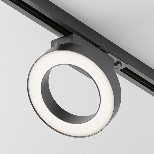 Трековый светильник 12W Белый дневной Рим/Rim Unity 110deg TR044-1-12W4K-B IP20 на шинопровод черный