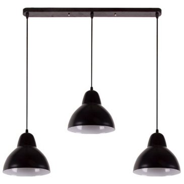 Подвесной светильник без лампы 16-68 2019/3 3x40W E27 фигурный черный