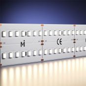 Светодиодная лента Белый теплый 2835 24V 30W/m 280Led/метр 201117 Ultra 2.5м 3000K