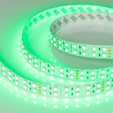 Светодиодная лента RGB 5060 24V 34.4W/m 144Led/метр 012905 RT 2-5000 2X2  LUX