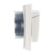 Штепсельная розетка встраиваемая двойная IEK BRITE 16А BR-R26-16-44-K36-F РСбш12-3-44-БрЖ с крышкой в сборе жемчуг IP44