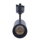 Трековый светильник однофазный 18W Белый дневной ULB-Q230 18W-4000К BLACK 35deg на шинопровод черный UL-00011821 Volpe