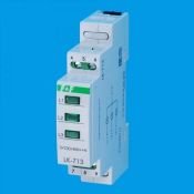 Контрольная лампочка LK-713 GGG (трехфазный) три зеленых светодиода ЕА04.007.002