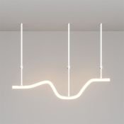 Подвес для гибкого неона Maytoni NEMO 20326 жесткий телескопический для неона 360° D25