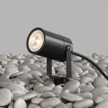 светильник  под лампу MOSS DK9800-BK 1хGU10 220V  IP65 черный