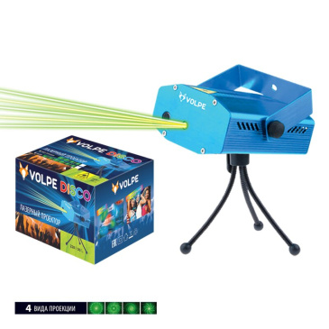 Лазерный проектор UL-00001184 UDL-Q350 4P/G BLUE Volpe