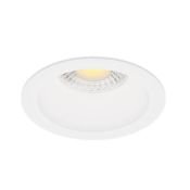 Встраиваемый светильник  10W Белый теплый 0830723 DOT (RAL9003/38deg — 3K/10W/CRI90) круглый белый