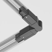 Коннектор поворотный шарнирный Trinity TRA005CS-31B чёрный