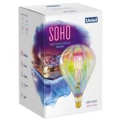 лампа ретро светодиодная Vintage форма фигурная 5W UL-00005917 LED-SF31-5W/SOHO/E27/CW RAINBOW GLS77RB